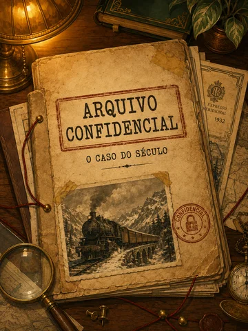 Capa do Arquivo Confidencial: O Caso do Século